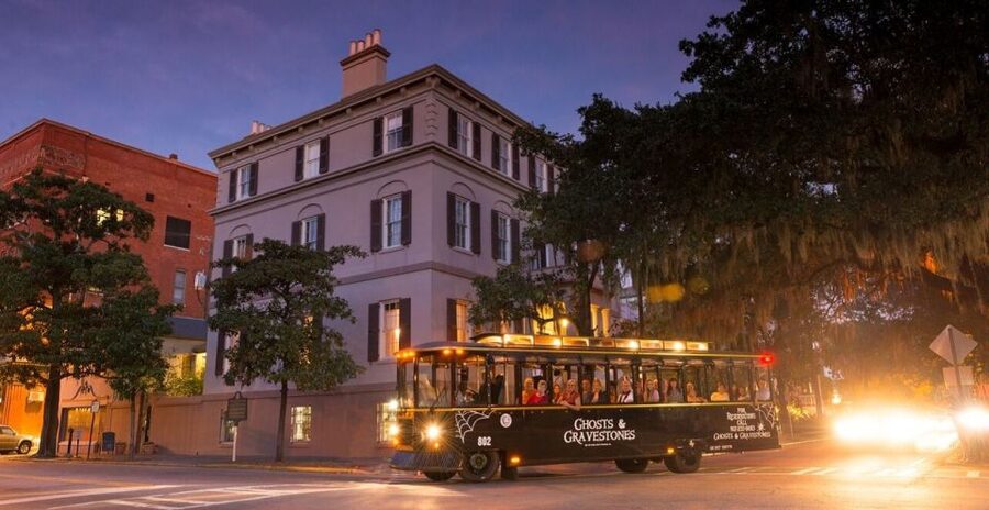Savannah: Ghosts and Gravestones Tour with Low House Entry - The Perkins and Sons Ship Chandlery finale