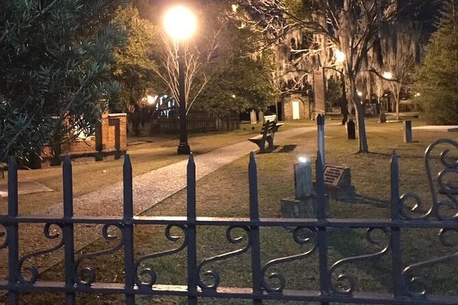 Savannah Ghostwalker Tour and Ghost Hunt - Chippewa Square adds movie and city history