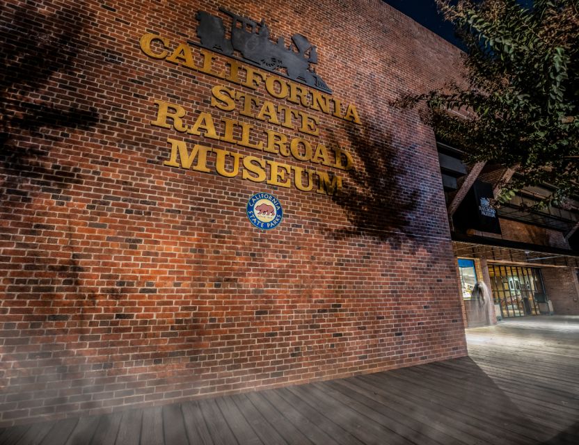 Shadows, Scandals & Secrets of Sacramento Ghost Tours - Railroad history at the California Railway Museum