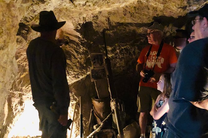 Small Group Ghost Town Gold Mine Tour with Hoover Dam Photo Stop - Nelson Ghost Town, where history is mixed with junk and movie props