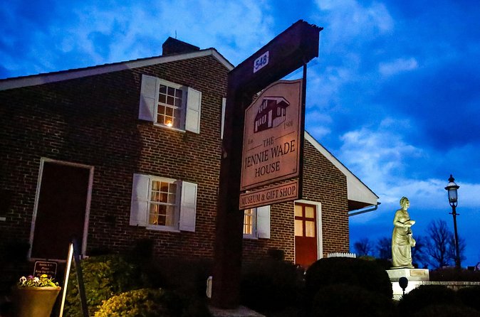 Spirits of Jennie Wade Ghost Night Tour in Gettysburg - Walking near East Cemetery Hill after dark