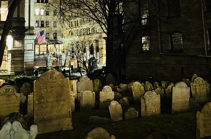 Spirits Of The Dead - A Boston Ghost Tour - Granary Burying Ground and Revolutionary ghosts