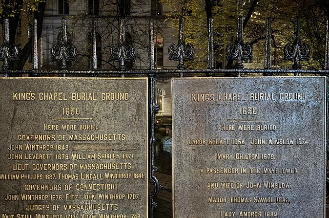 Spirits Of The Dead - A Boston Ghost Tour - The Boston Massacre Site and unfinished stories