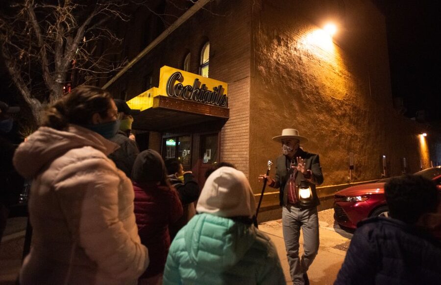 Spirits With The Spirits, Haunted Pub Crawl - Dr. Raymond’s Home on Leroux Street