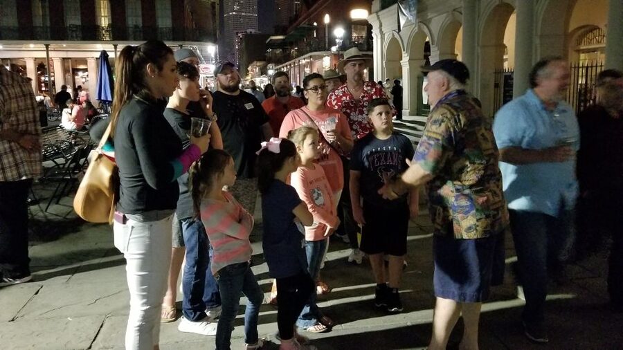 Spooky Family Ghost Tour - The First Stories Set the Tone