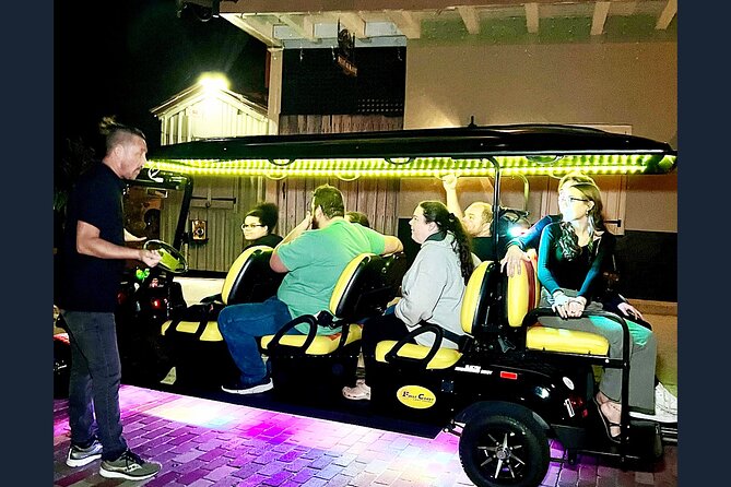 St. Augustine Ghost Tour on Premium Golf Cart with PiCk Up - The Oldest House Museum Complex and a less familiar haunting