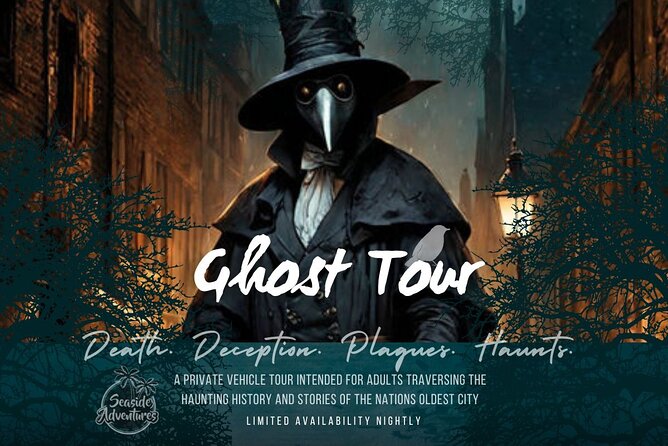 St. Augustine Private Vehicle Ghost Tour - Key points to know before you book