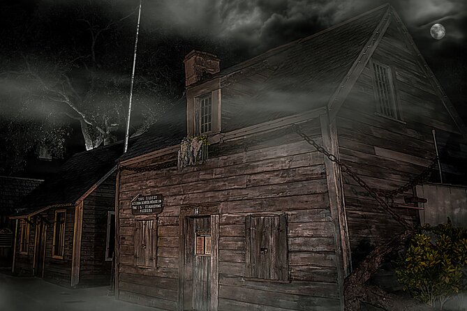 St. Augustine's Booze & Boos Haunted Pub Crawl - Sangrias Wine and Tapas Bar begins the evening