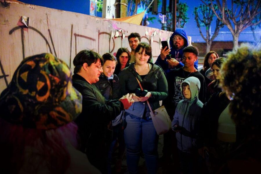 Temecula: Old Town Ghost Hunt with a Paranormal Investigator - Using ghost-hunting tools instead of just listening