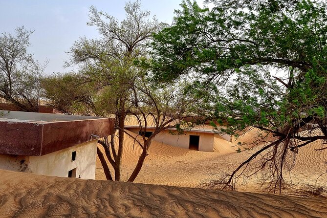 The Ghost Village Safari Tour with Dune Bashing and Sandboarding - Dune Bashing Across the Red Dunes