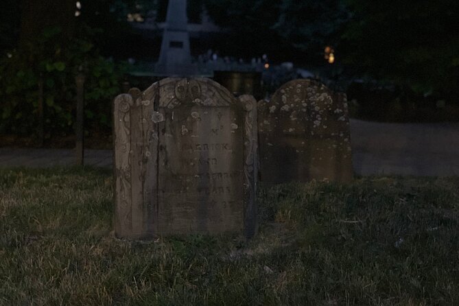 The Ghosts of Boston's Past Haunted Self-guided Tour - Going underground for Red Coat ghosts