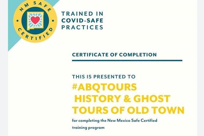 The Original 8pm Ghost Tour of Old Town Albuquerque - since 2001 - The first stop near the Old Town Basket and Rug Shop