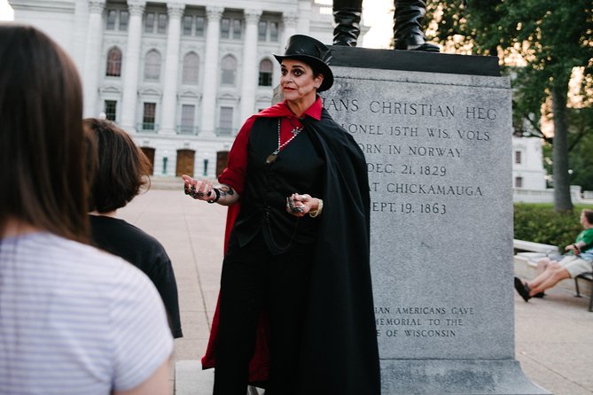The Original Madison Ghost Walk - State Street - The Orpheum Theater begins the evening with classic ghost lore