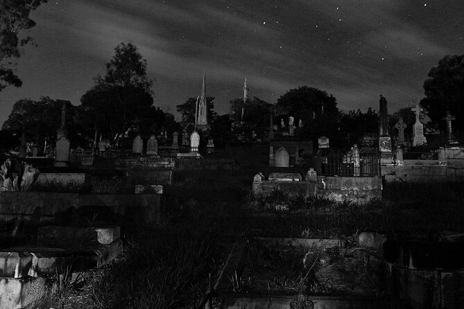 Toowong Cemetery Ghost Tour - The Other Side - Walking through Toowong Cemetery after dark