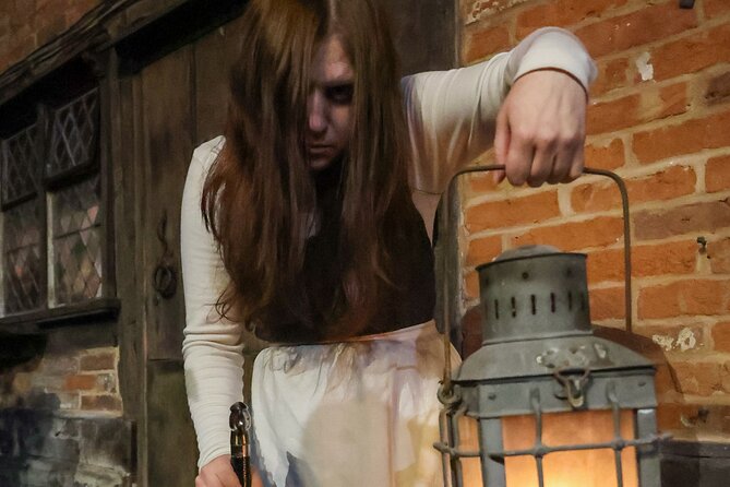Tudor World Ghost Tour by Lantern light inside the building - Tudor history with a macabre edge