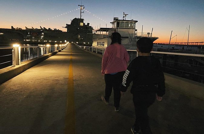 USS Yorktown Ghost Tour with Exclusive Night-Time Access - A closer look at the route and access