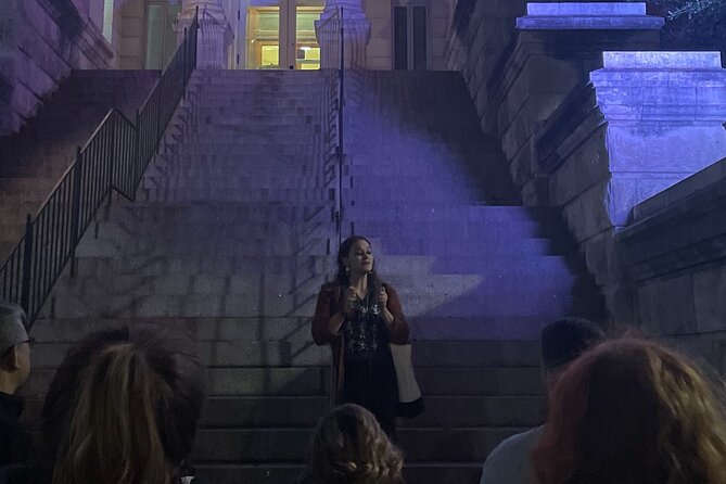 Waco's Haunts and Legends Mobile Ghost Tour - Adam’s storytelling style and the group atmosphere