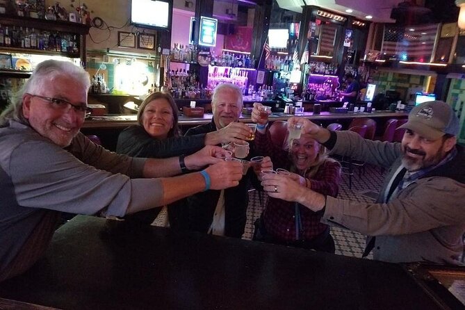 Walking Ghost Tour Pub Crawl - Boos with Booze - Five bar stops, with each one adding a different mood