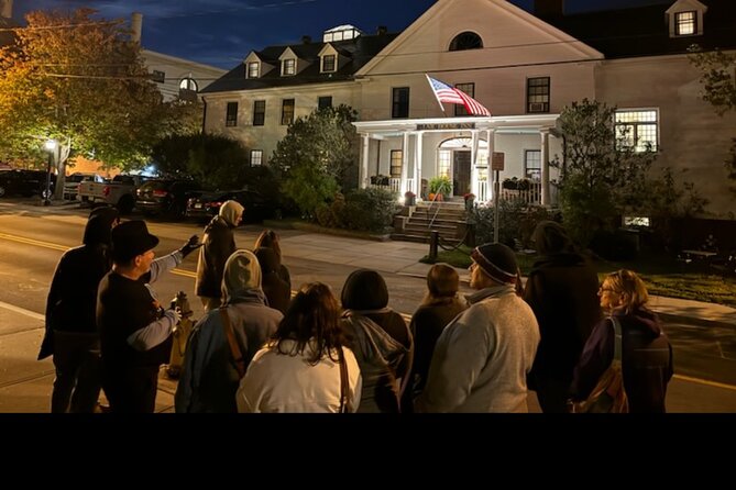 Walking Ghost Tour Through Newport RI - White Horse Tavern and Great Friends Meeting House