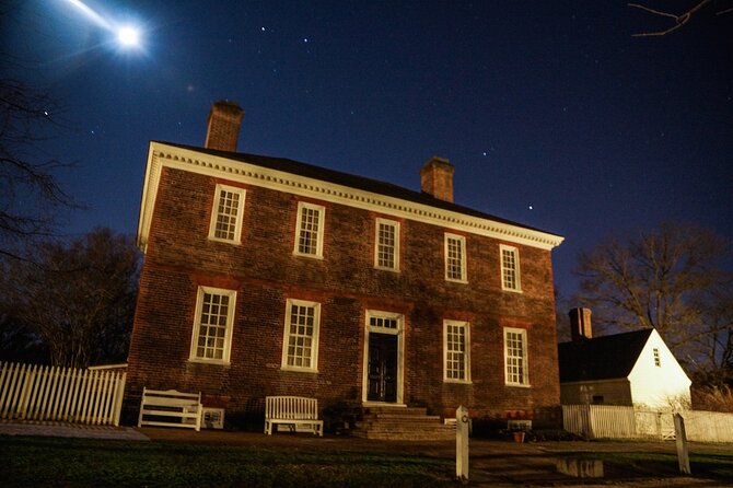 Whispers of Williamsburg Haunted Ghost Tour with Add-on options - Bruton Parish adds a churchyard setting