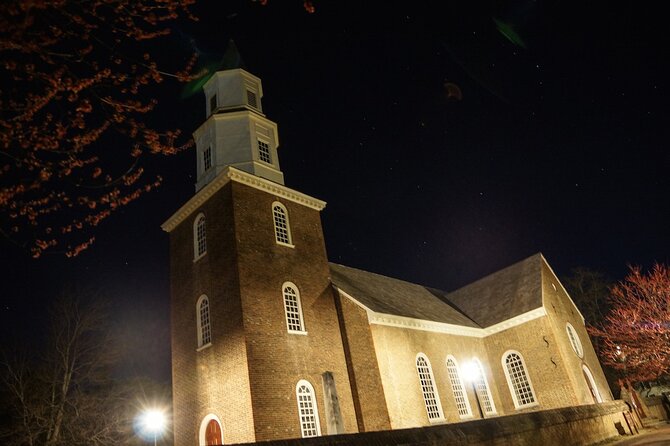Whispers of Williamsburg Haunted Ghost Tour with Add-on options - Merchants Square shifts from worship to commerce