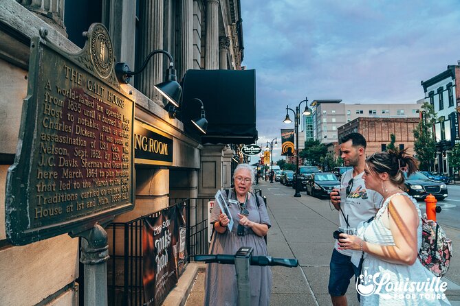 Whispers on Whiskey Row: Murder, Crime, & Ghost Tour w/Cocktail - Beginning beside Louisville’s founder