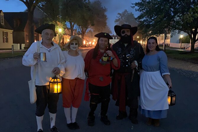 Williamsburg Ghosts, Witches and Pirates Tour - Key things to know before you book