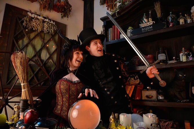Witch Costume Photo Shoot - Witch Cottage theatrical set - From Essex Street to the Witch Cottage Set