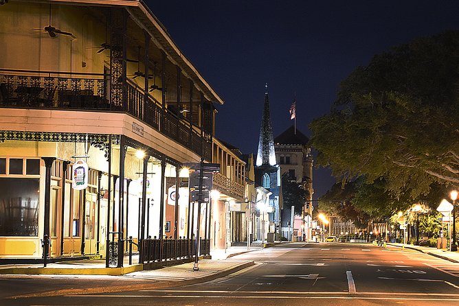 Wraiths of the Watchtower: Sinister St. Augustine Ghost Tour - Plaza de la Constitución sets the scene