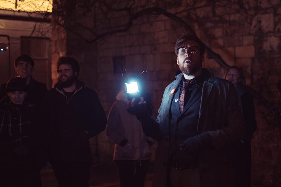 York: The Deathly Dark Ghost Tour - College Street and the plague house